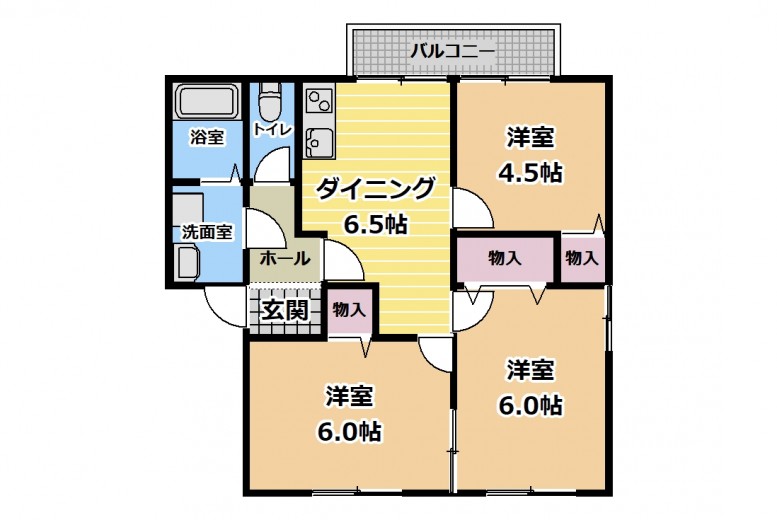 3DK(間取) 3DK(間取)