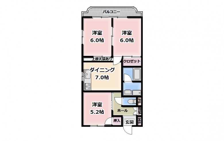 ３DK(間取)