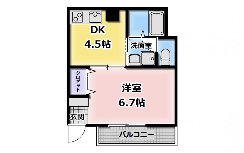 １Ｋ(間取)